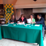 Acto firma convenio Caja Rural de Salamanca y ASENORG